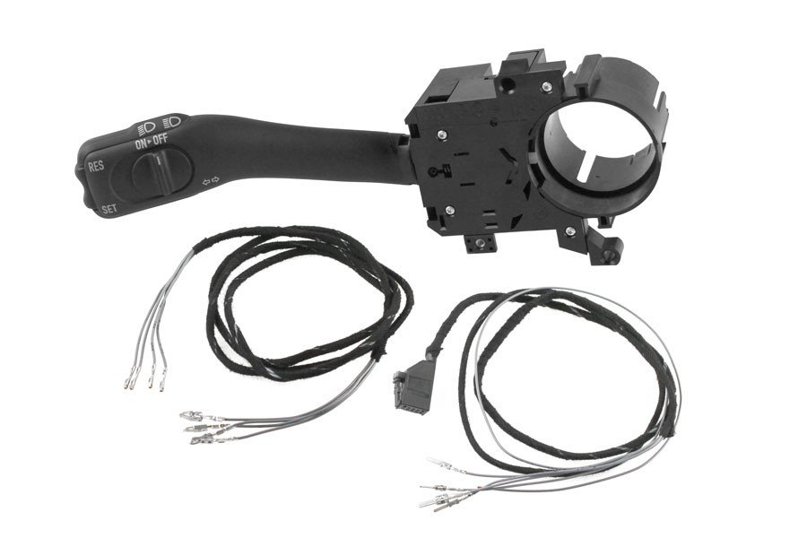 Original Kufatec GRA Tempomat Wippe KOMPLETT SET Kabelbaum für VW Passat 3BG B5