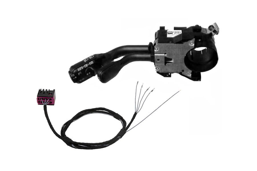 Original Audi GRA Tempomat Hebel + Kufatec Kabelbaum KOMPLETT für Audi A4 B5 8D
