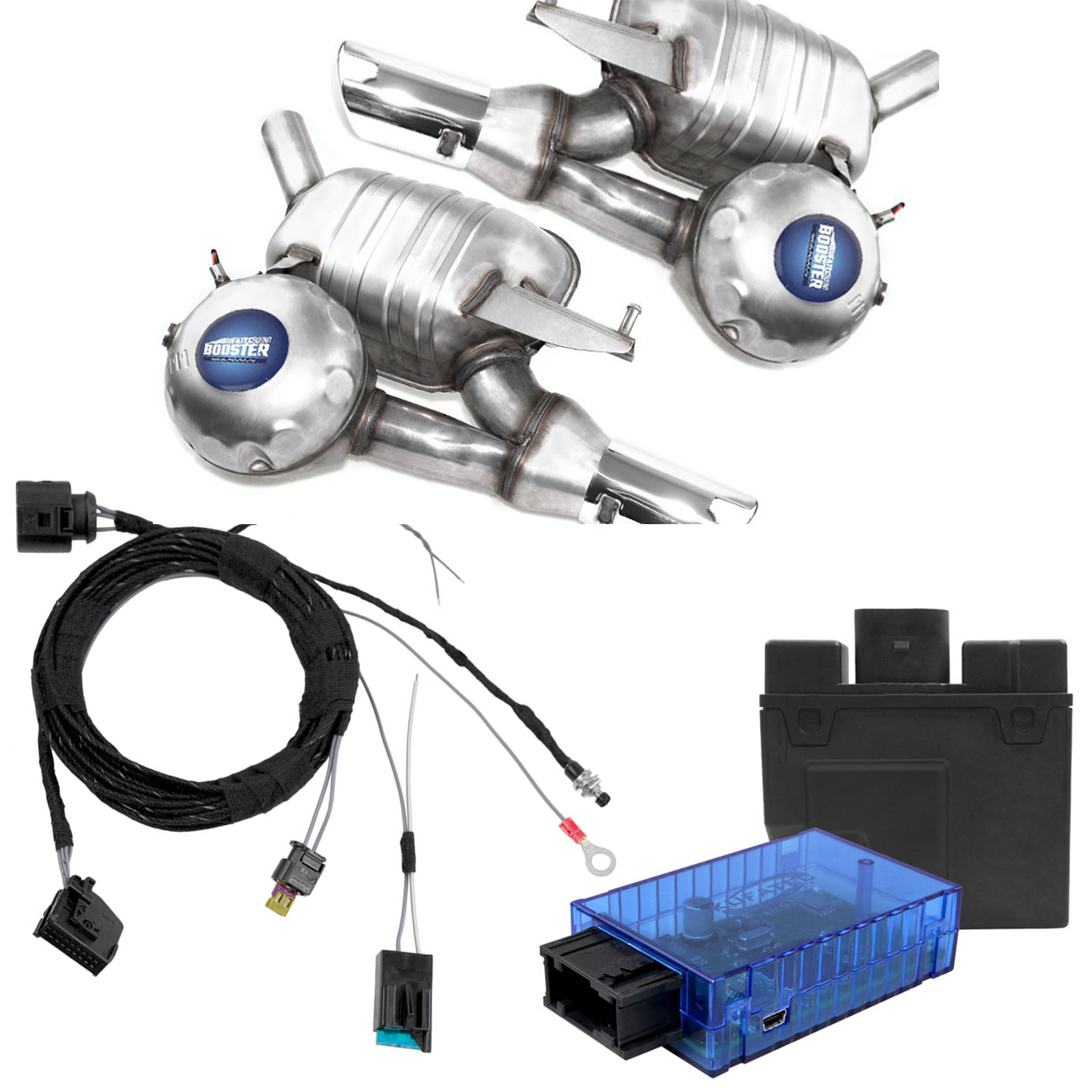 Original Kufatec Sound Booster Active Modul + Modul für Audi A6 4G C7 A7 3.0 TDI
