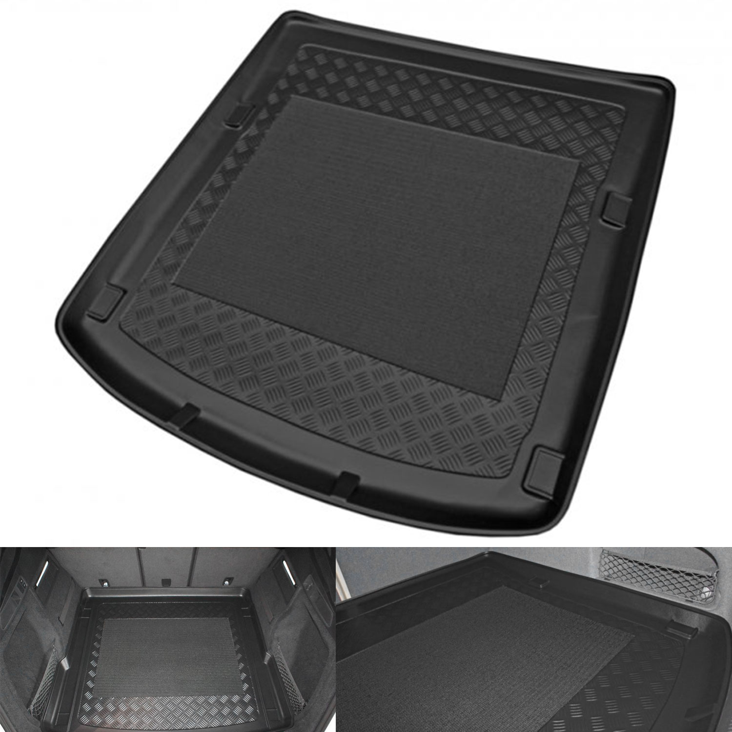 Original TFS Premium Kofferraumwanne Antirutsch Matte für Ford Edge II ab 2016-