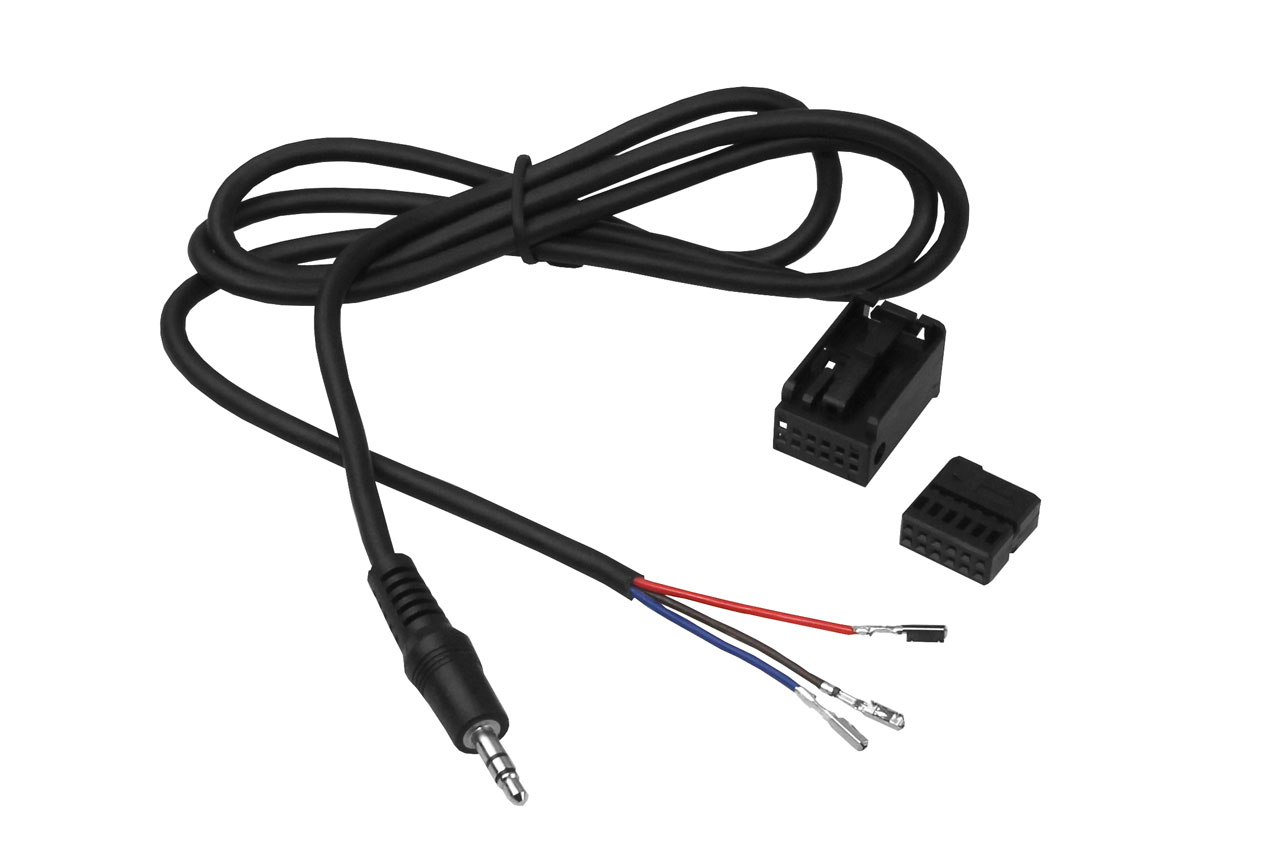 AUX IN Adapter 3,5 mm Klinke für VW MFD 2, RNS 2