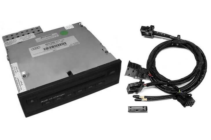 Komplett-Set CD-Wechsler mp3 für Audi A6 4F - MMI 2G