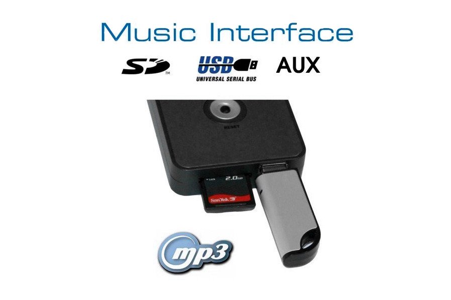 Digitales Music Interface USB SD AUX für Hyundai, KIA 13-polig