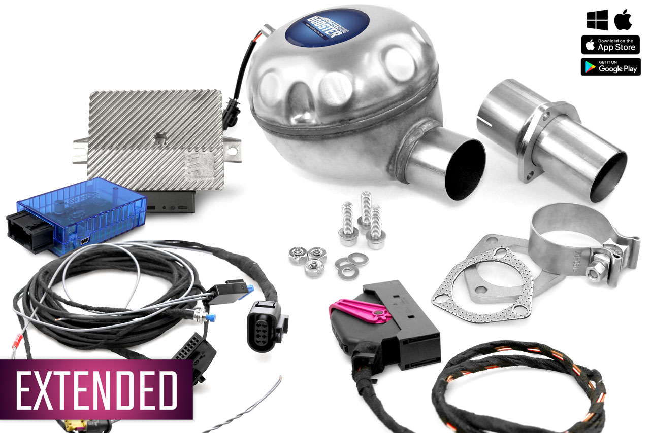 Universelles Komplettset Active Sound inkl. Booster - Innenmontage