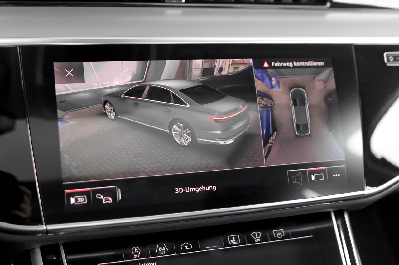 Umfeldkamera - 4 Kamera-System für Audi A8 4N