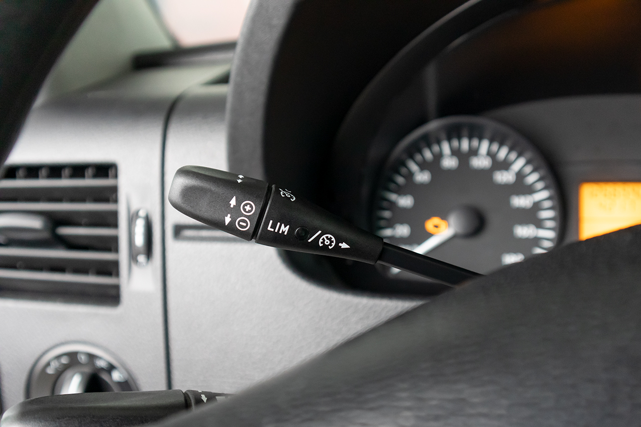Komplettset Tempomat Code MS1 nachrüsten mit Limiter für Mercedes Sprinter 906 inkl. Codierdongle