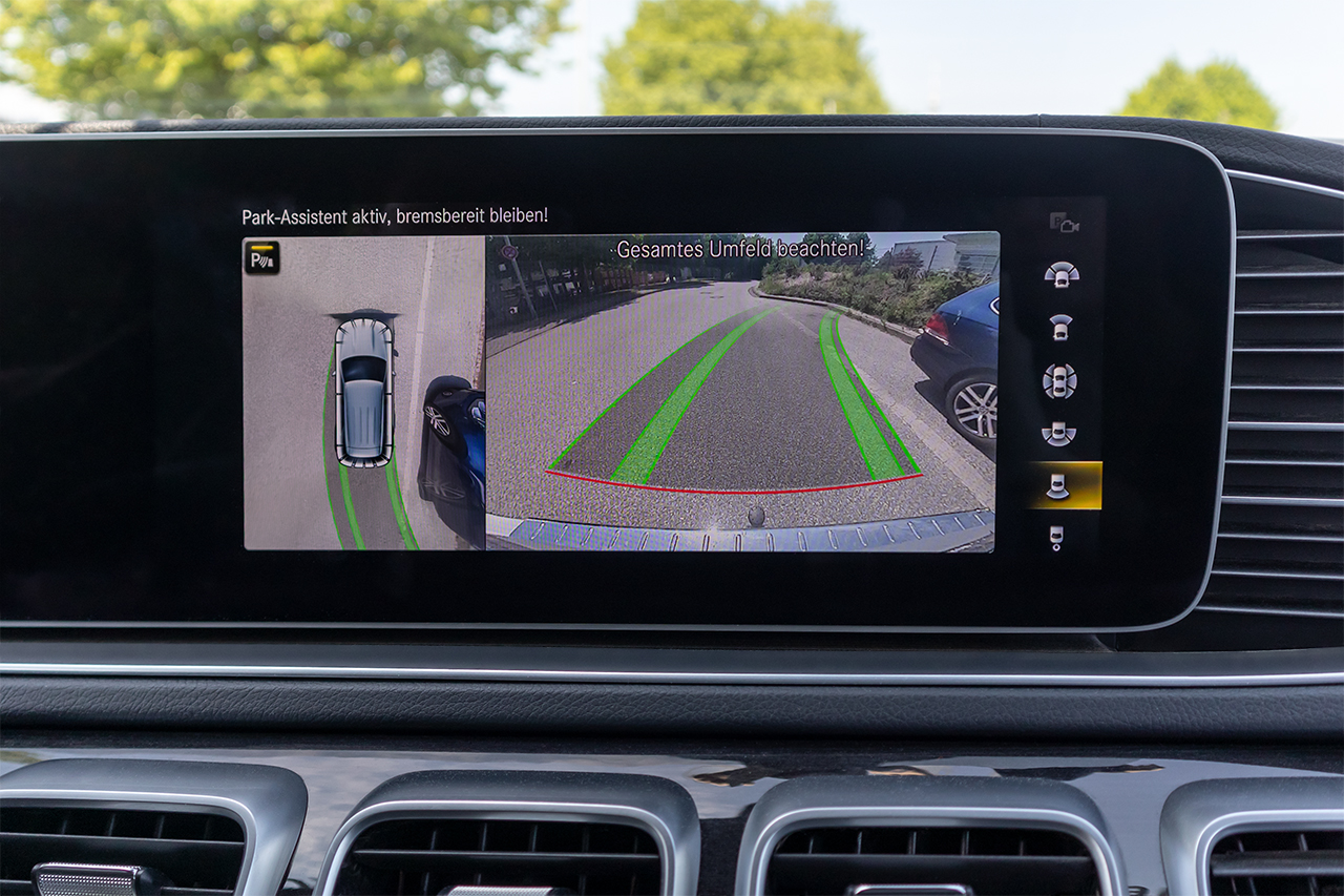 Komplettset aktiver Park-Assistent Parktronic Code 235 für Mercedes GLE-Klasse Baureihe 167