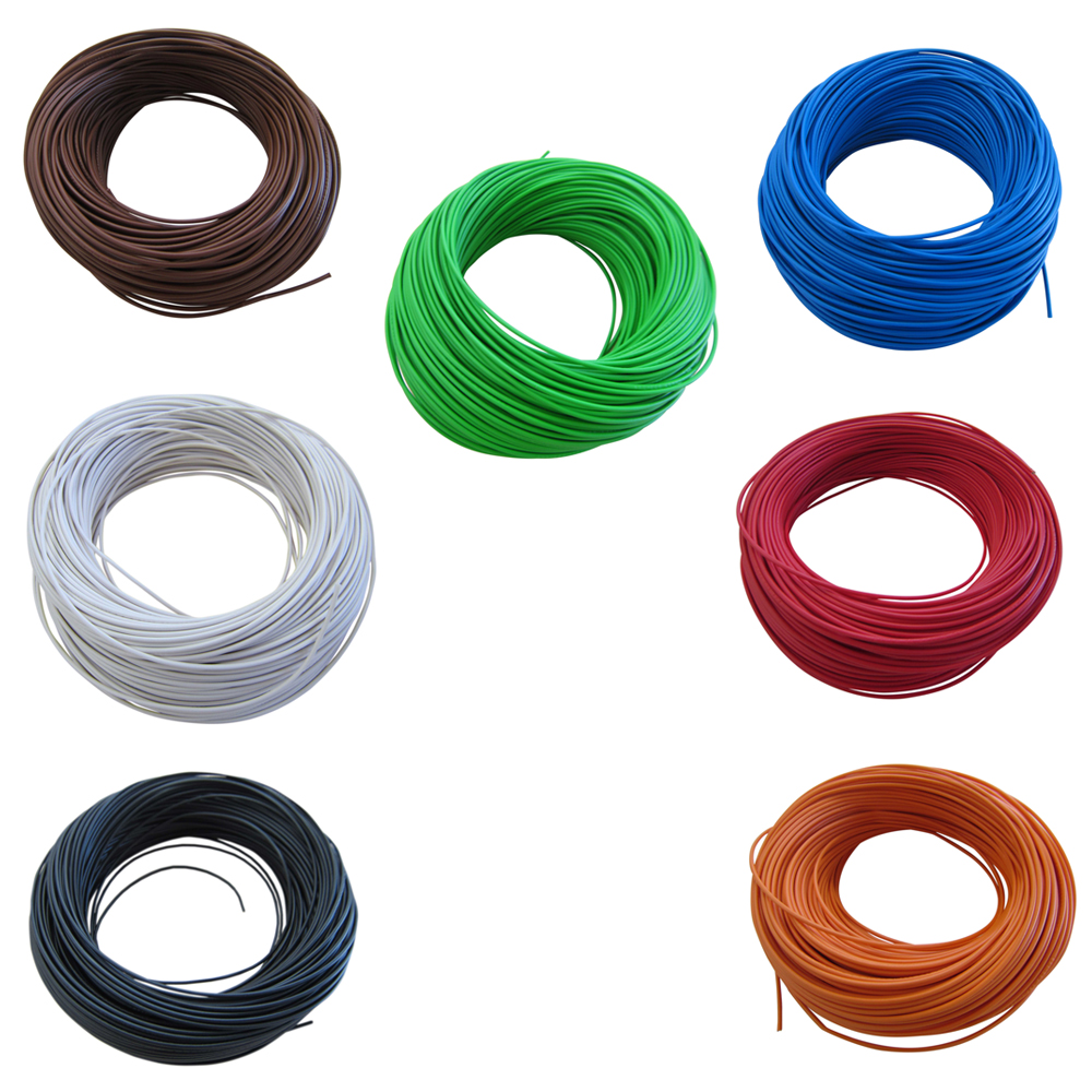 20m 0,31€/m / 10m 0,42€/m KFZ LKW Litze Kabel Leitung 0,75mm FLRy FREIE AUSWAHL