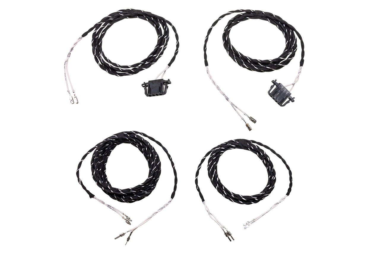 Original Kufatec Kabelsatz Kabelbaum Adapter Kabel Lautsprecher hinten für VW ID3 E11