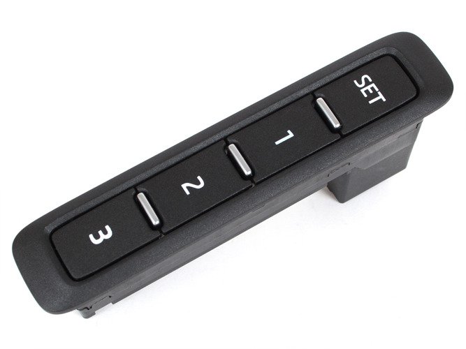 Schalter Knop Taste Sitzverstellung Sitz Memory für Skoda Octavia II 1Z Superb II 3T Yeti 5L