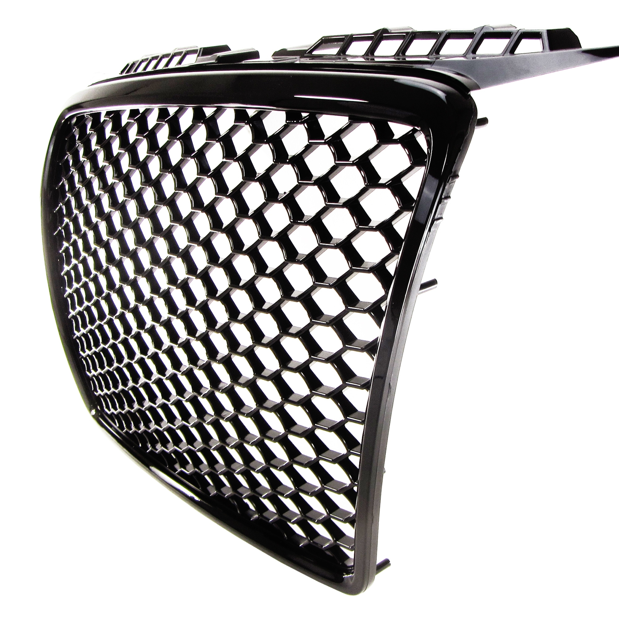 Kühlergrill Sportgrill Wabengrill Grill Schwarz Glanz für Audi A3 8P ab 2005-2008
