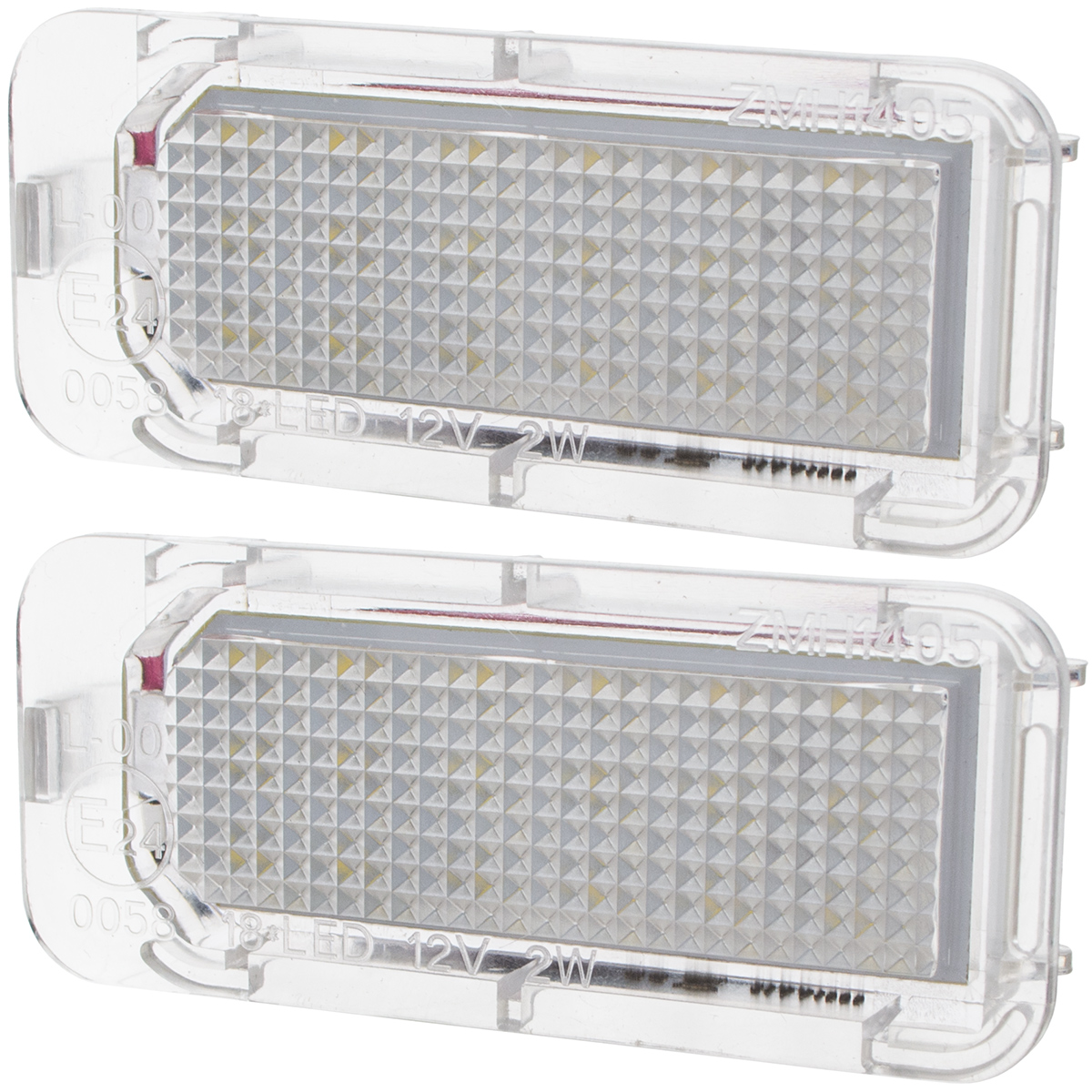 2x LED PREMIUM Kennzeichenbeleuchtung SMD für Ford C-MAX II Fiesta Mk7 Focus II FL III Galaxy II Grand C-MAX