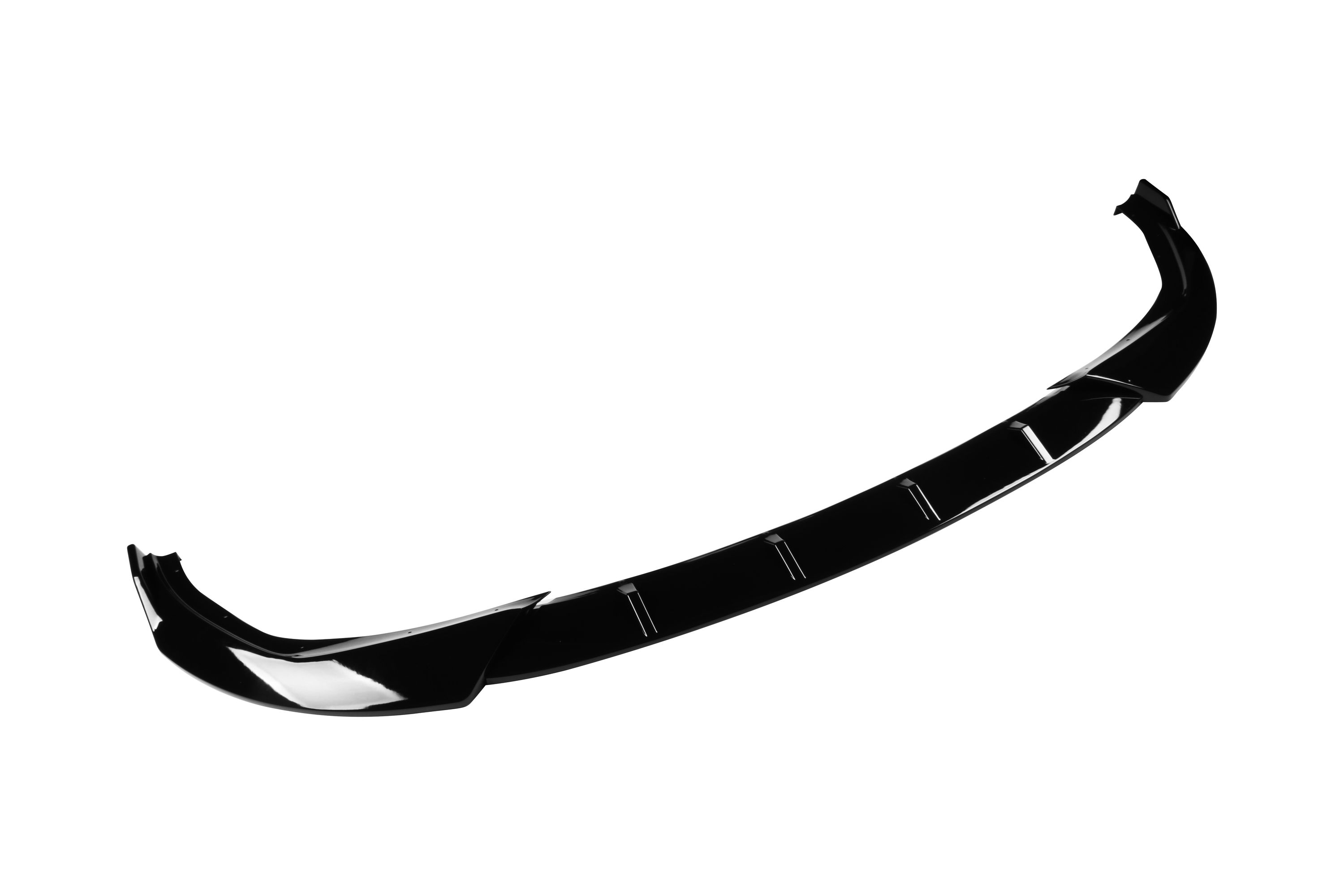 Frontspoiler Spoiler Lippe Stoßstange in Schwarz Glanz für BMW 3er G20 G21 ab 2018 für Modelle mit M-Paket Stoßstange