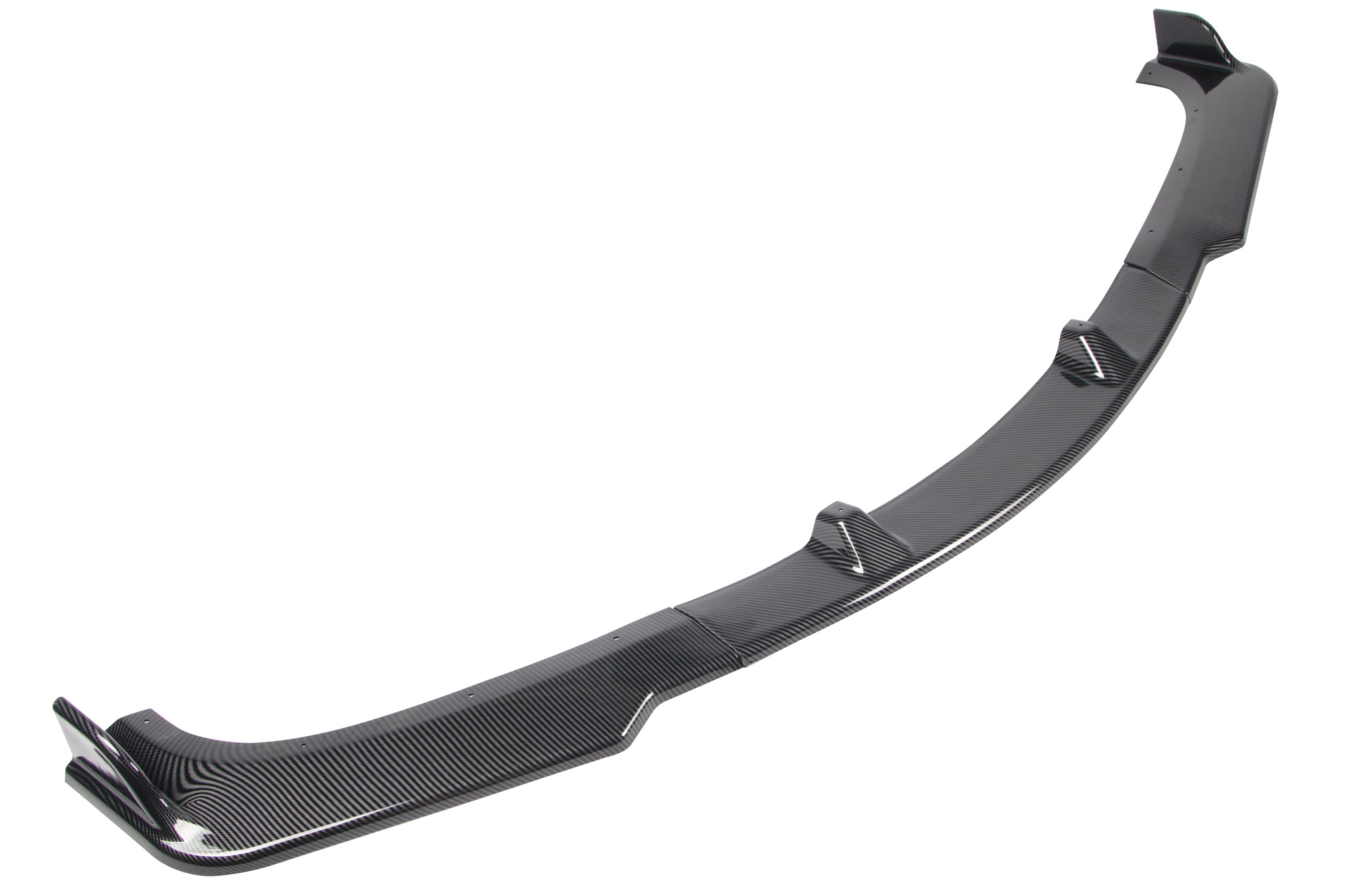 Frontspoiler Spoiler Lippe Stoßstange im Carbon Look für BMW 3er E90 / E91 Facelift (Modelle 09/2008-05/2012)