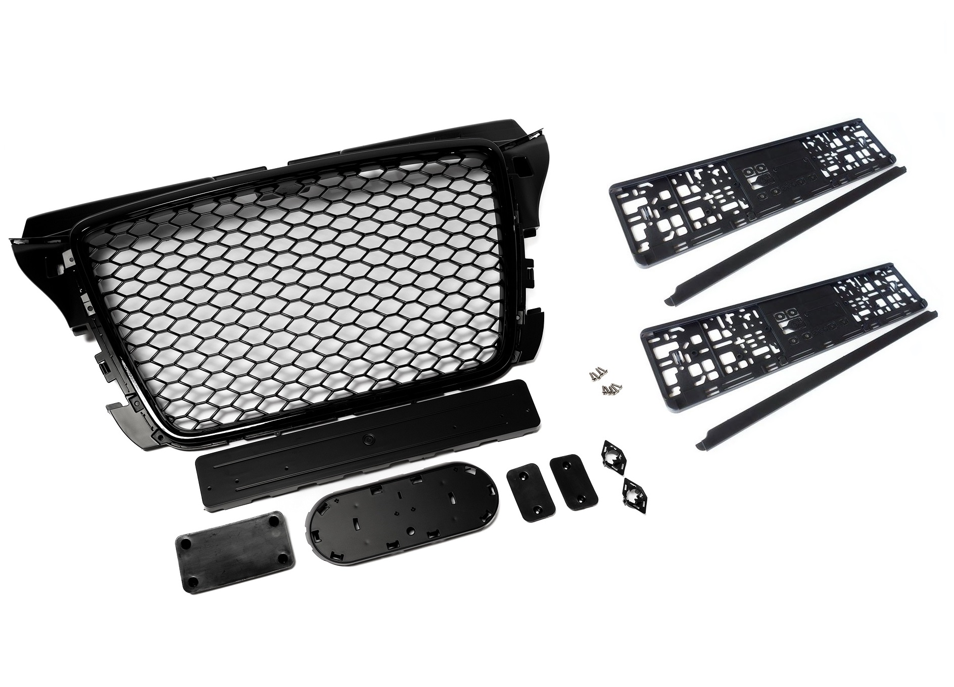 Kühlergrill Sportgrill Wabengrill Grill für Audi A3 8P ab Facelift 2009-