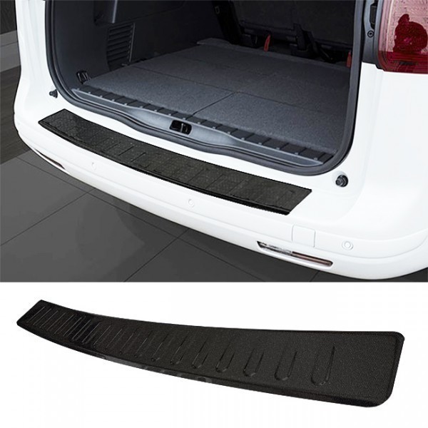 Premium Ladekantenschutz Ladekante Schutz aus ABS Kunststoff in Schwarz für Opel Astra J Sports Tourer vor Facelift (Modelle 2010-2012)