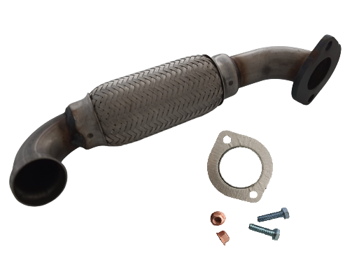 Flexrohr Flexstück Reparatur Rohr + Dichtung für Smart ForTwo 451 Cabrio Coupe 1.0 Euro 5B