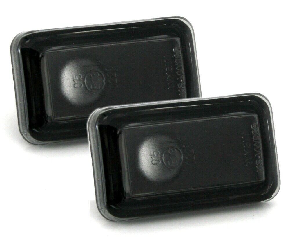 2 Stück Seitenblinker Blinker Schwarz für VW Golf 1 + Cabrio Golf 2 II Corrado Jetta Scirocco