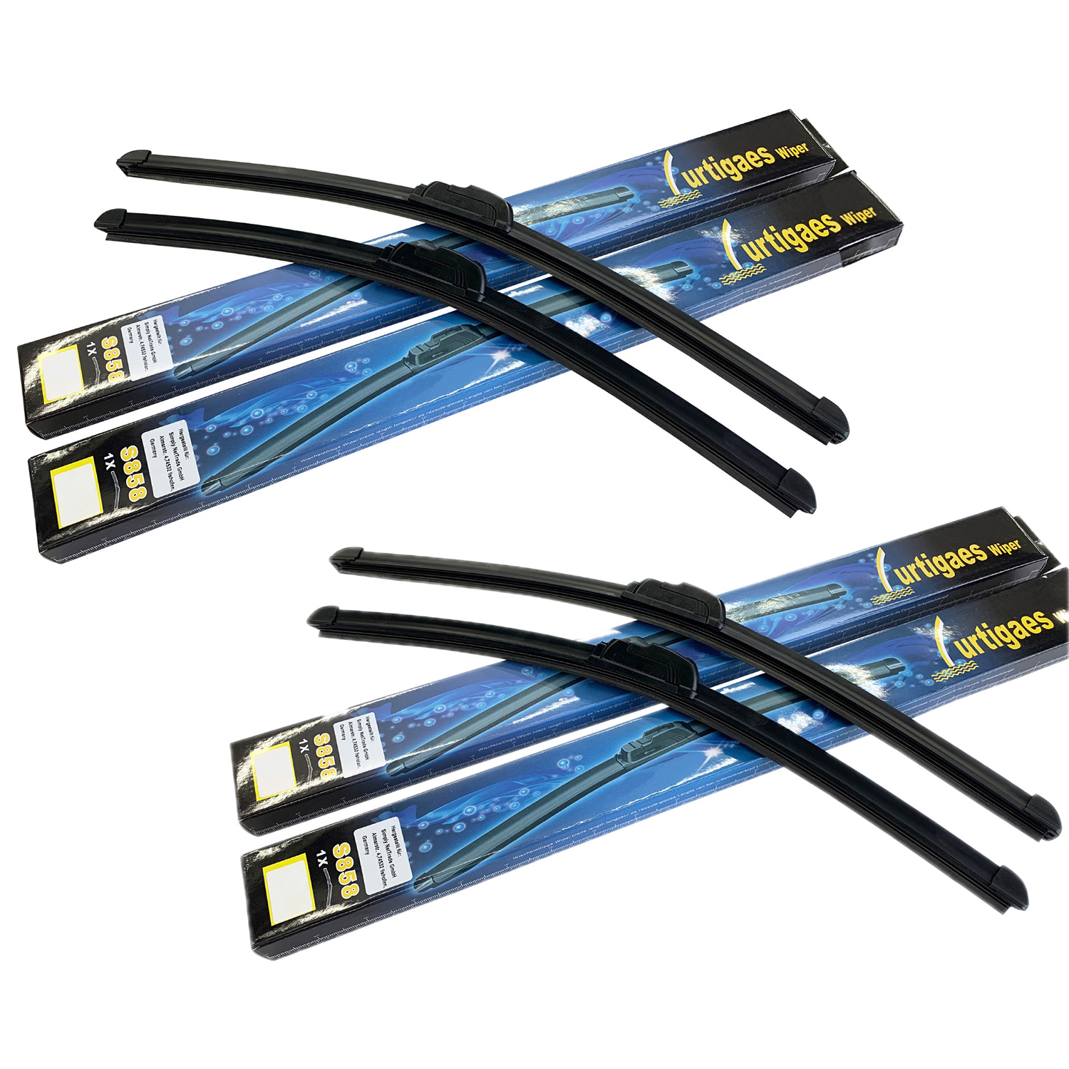 DOPPEL PACK Scheibenwischer 550/475mm für Ford Focus 1 MK1 ab 1998-2004