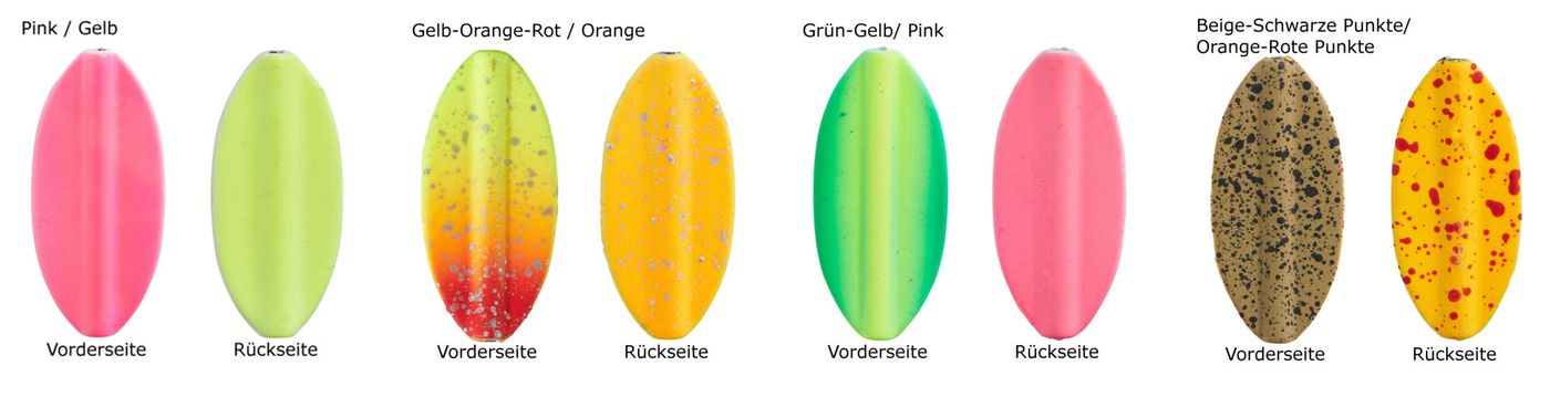 4 Balzer Pro Staff Series Inliner Forellenspoons 1,9g - Kunstköder Set