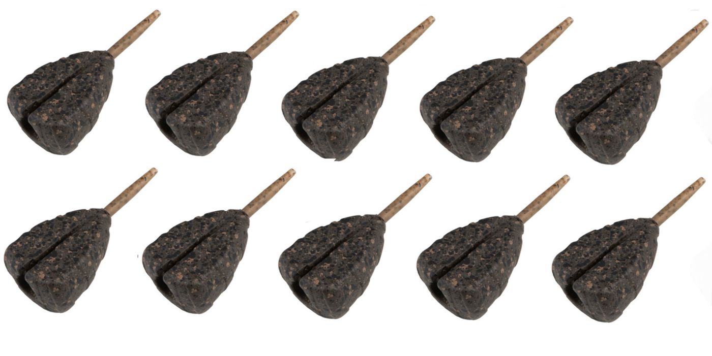 Fox Edges Flat Pear Inline Lead - 10 Karpfenbleie