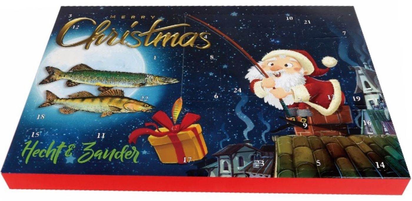 Paladin Adventskalender Hecht/Zander - Angelkalender