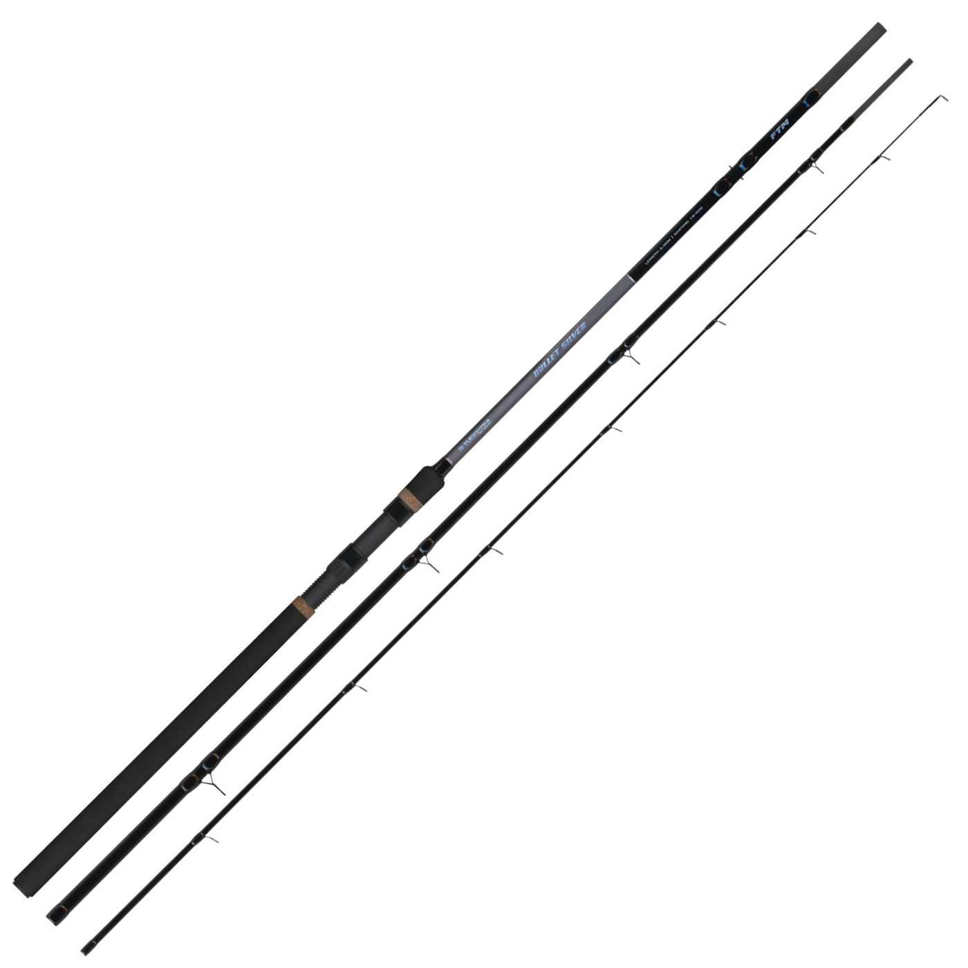 Tubertini Bullet Silver 3,30m WG 18-40g - Angelrute