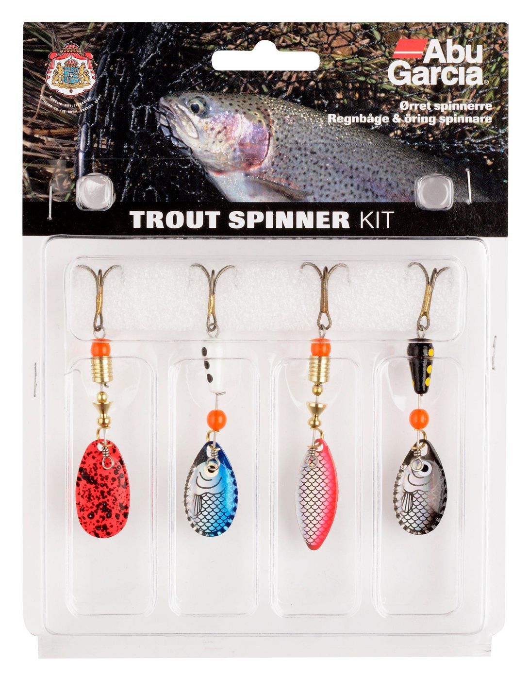Abu Garcia Trout Kit Spinner - 4 Forellenspinner im Set