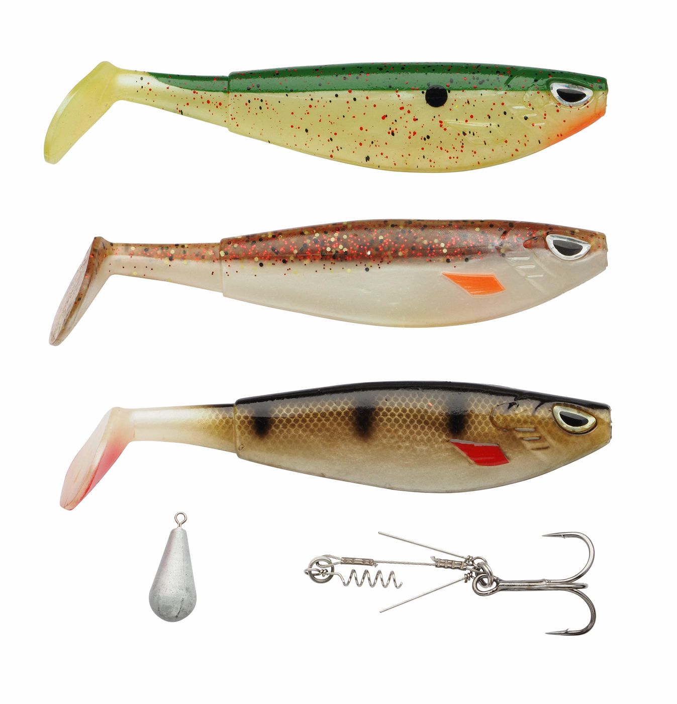 Berkley Sick Pack Pike - Kunstköderset zum Spinnangeln