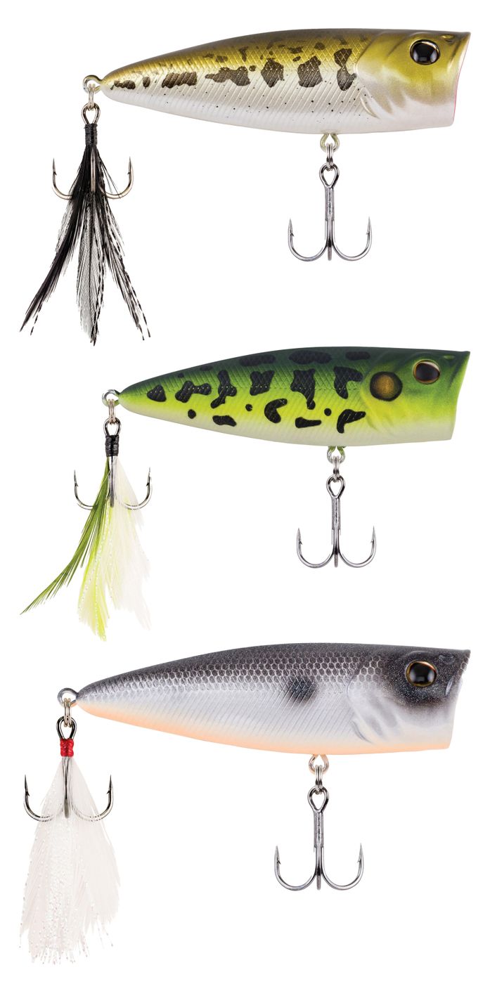 Berkley Bullet Pop 3-Pack 60mm 10g - 3 Oberflächenköder im Set