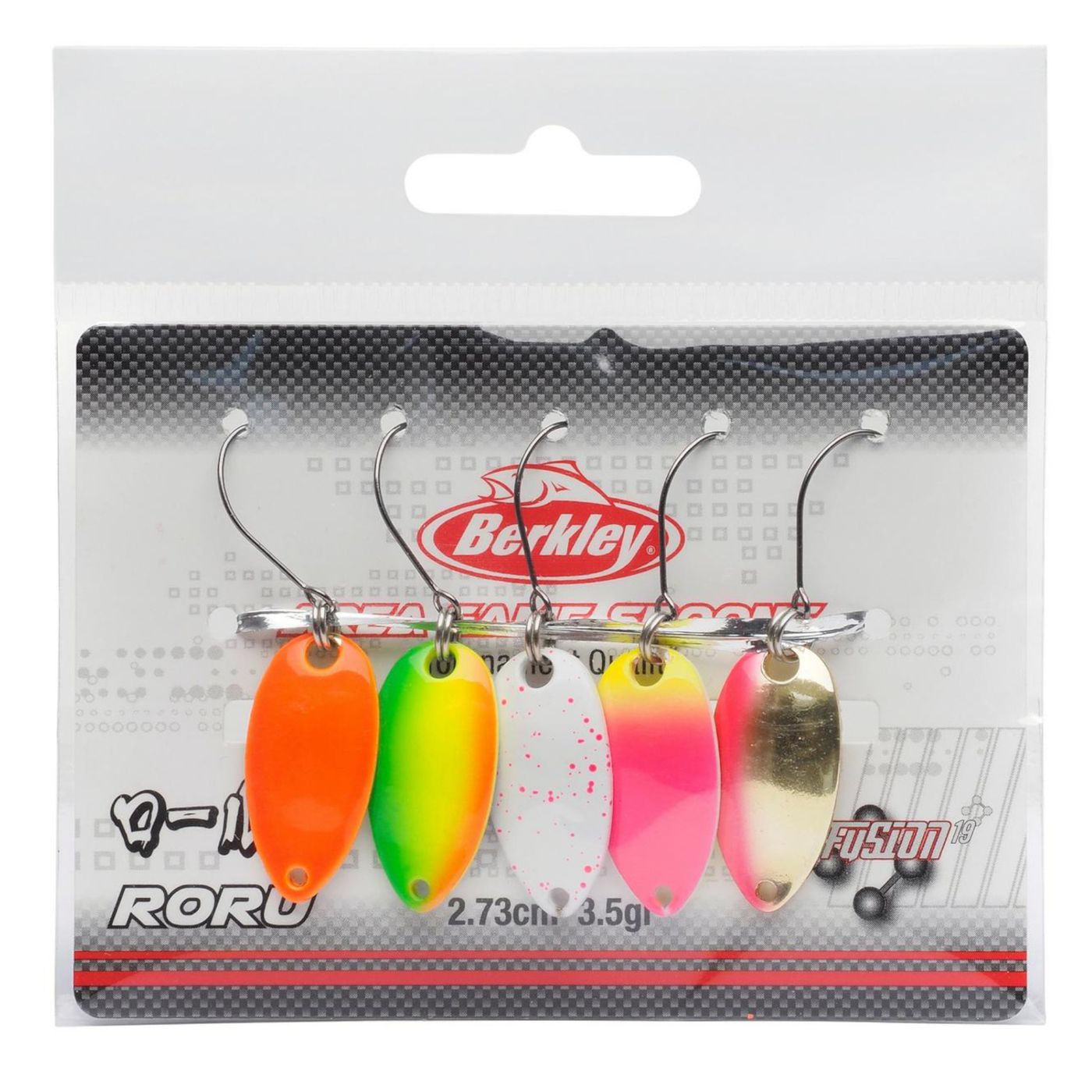 Berkley Area Game Spoons Roru - 5 Forellenspoons im Set