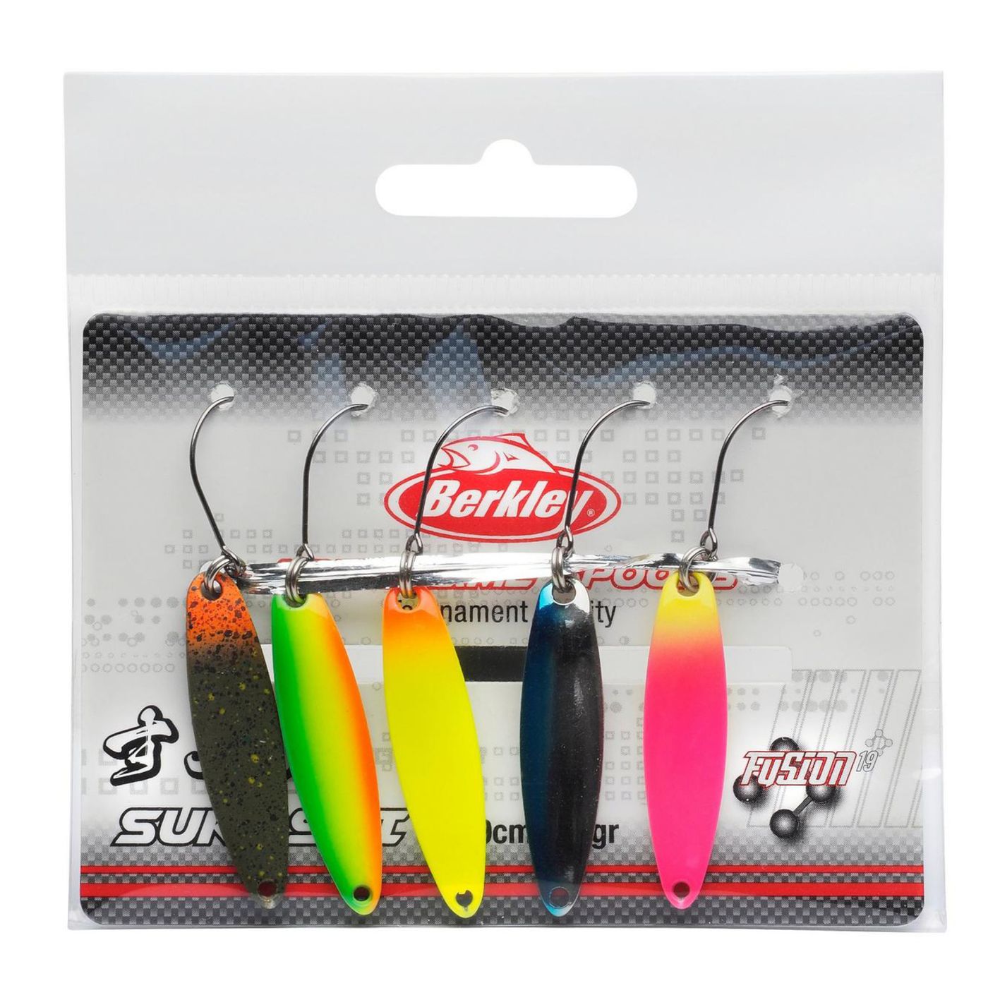 Berkley Area Game Spoons Sukoshi - 5 Forellenspoons im Set