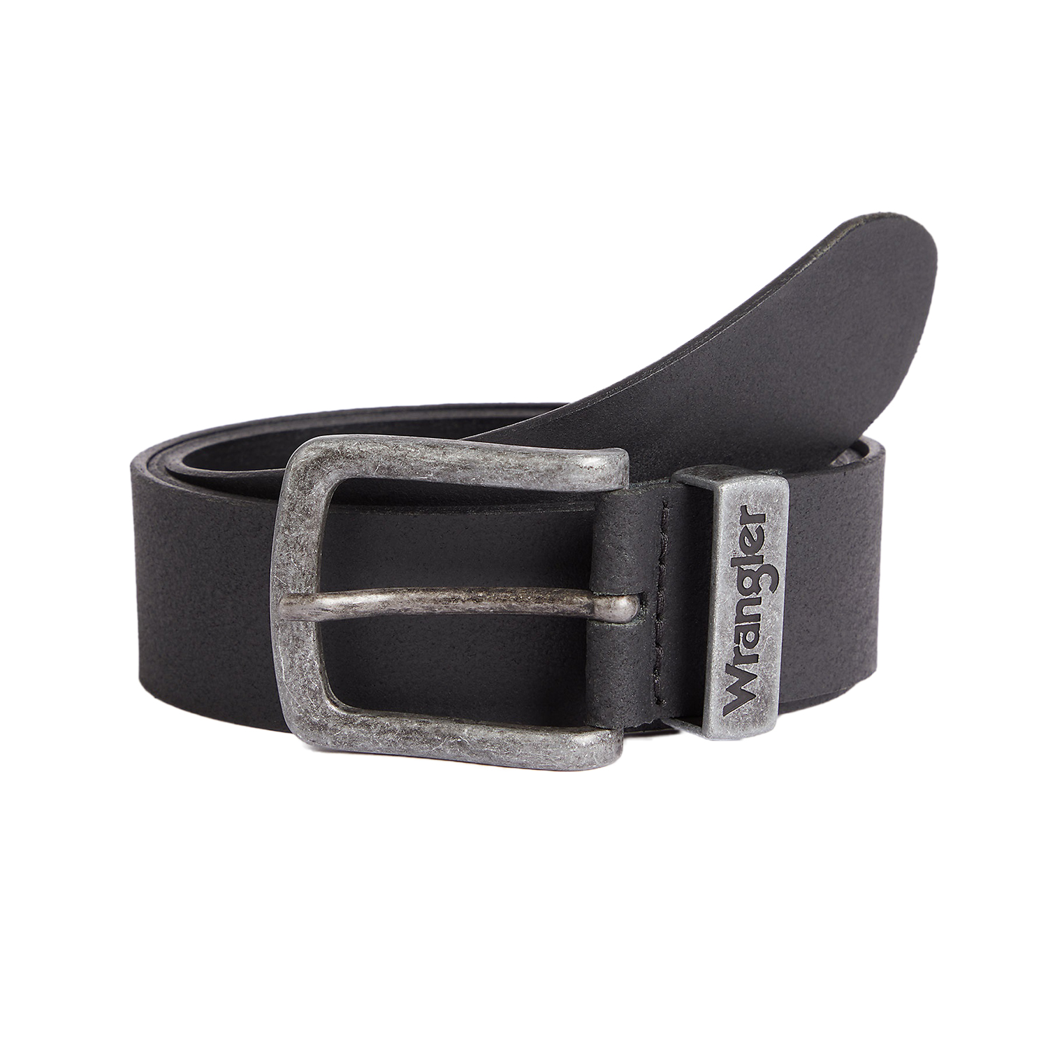 Wrangler Leder Gürtel - Basic Metal - Loop