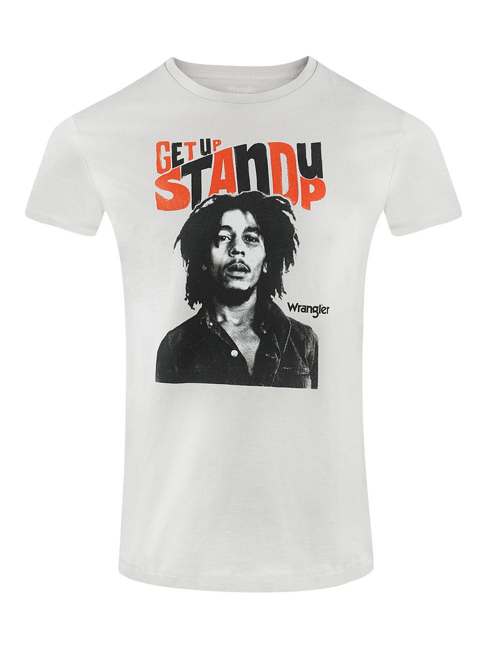 Wrangler Herren Rundhals T-Shirt STAND UP TEE - Regular Fit