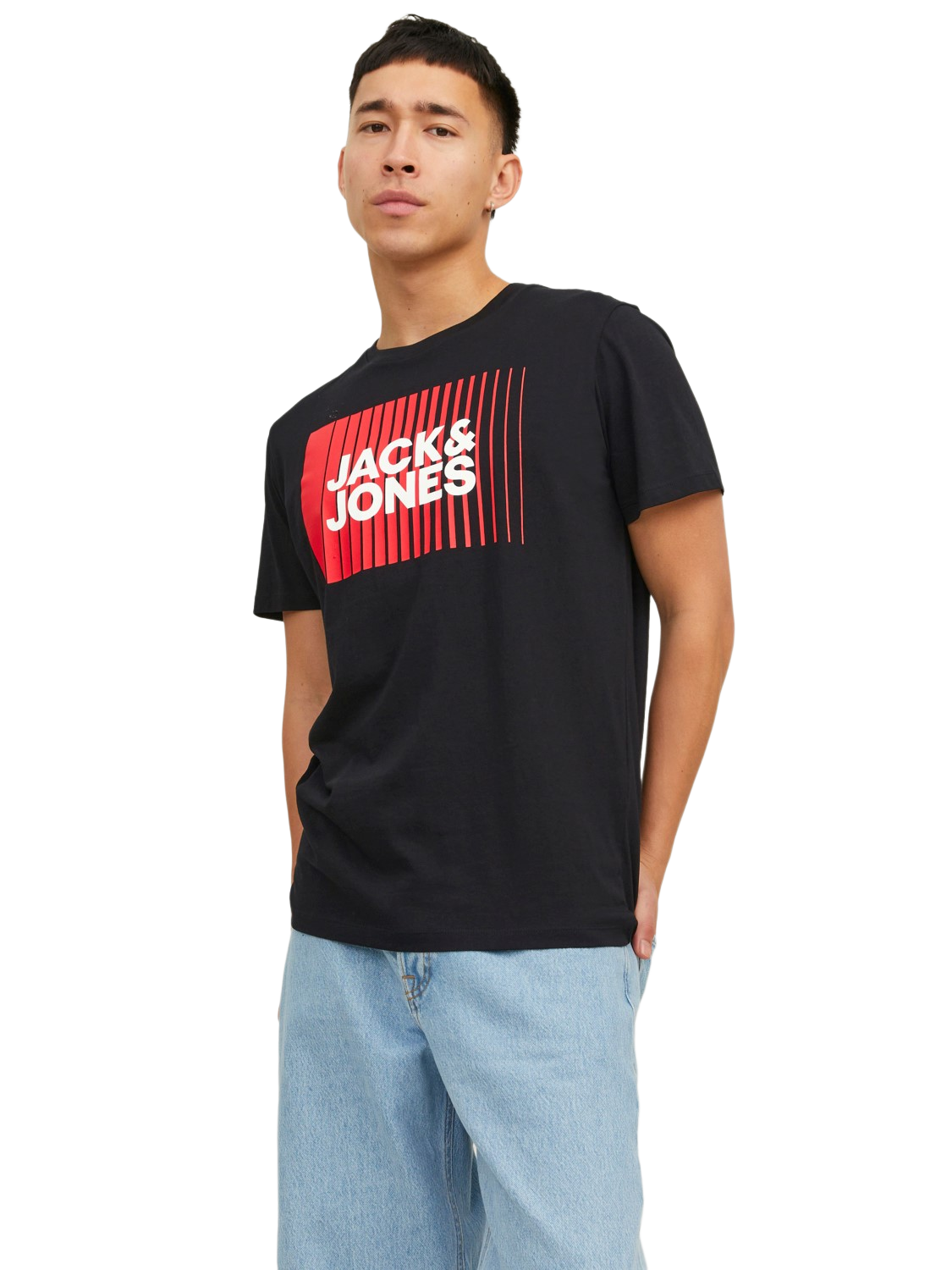 Jack & Jones Herren Rundhals T-Shirt JJECORP LOGO - Regular Fit