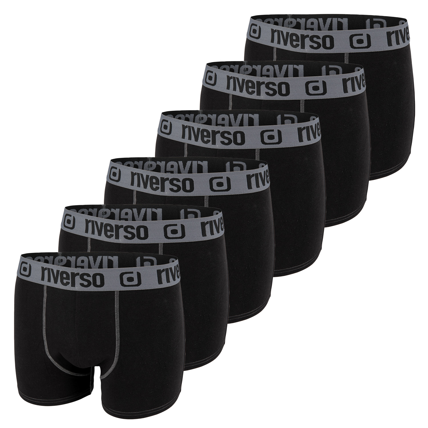 riverso Boxershorts Herren RIVOle 6er Pack