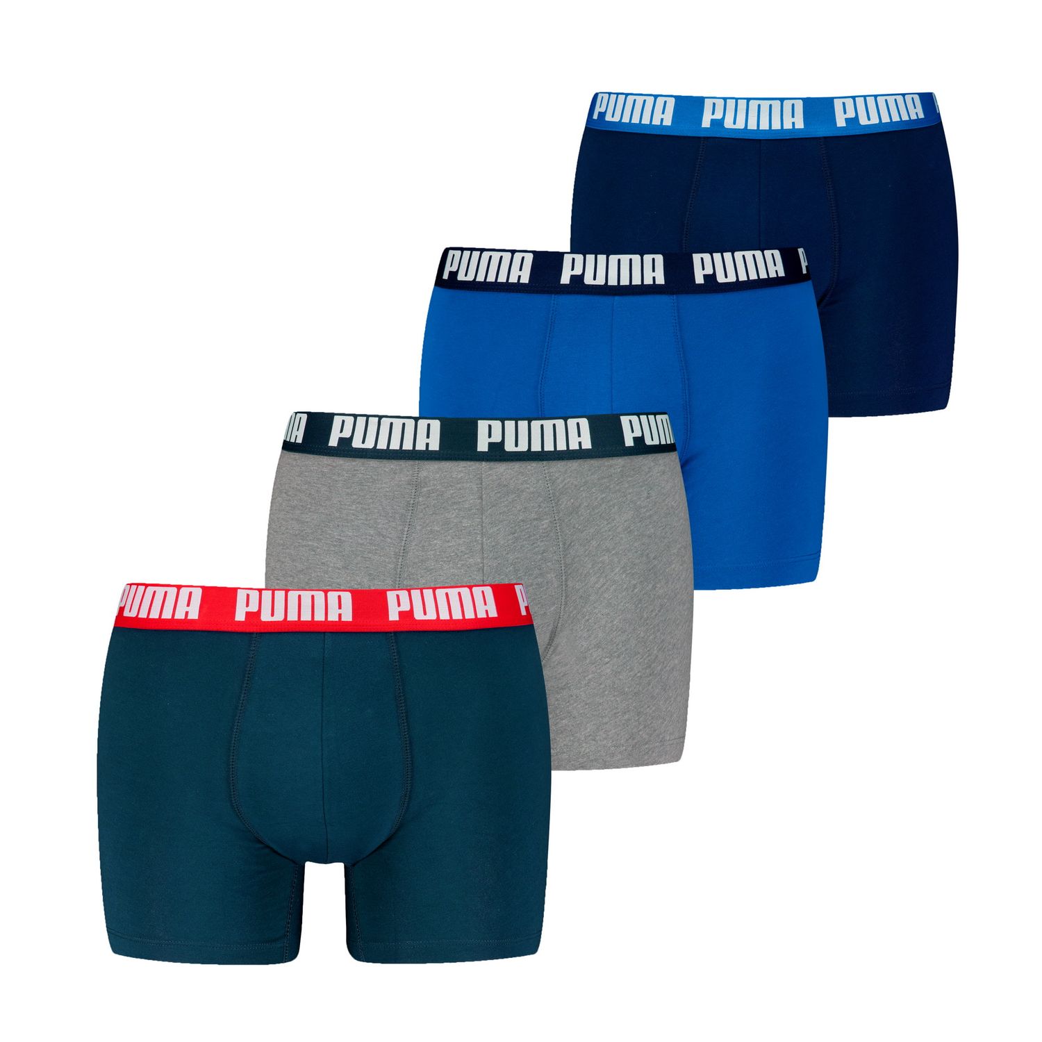 Puma Herren Boxershort PUMA MEN EVERYDAY BOXER ECOM 4er Pack