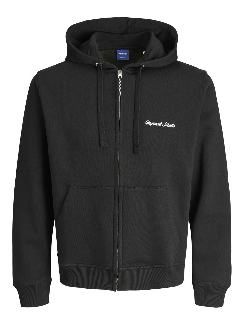 Jack & Jones Herren Hoodie Kapuzenpullover JORNORREBRO EMB SWEAT ZIP HOOD - Relaxed Fit