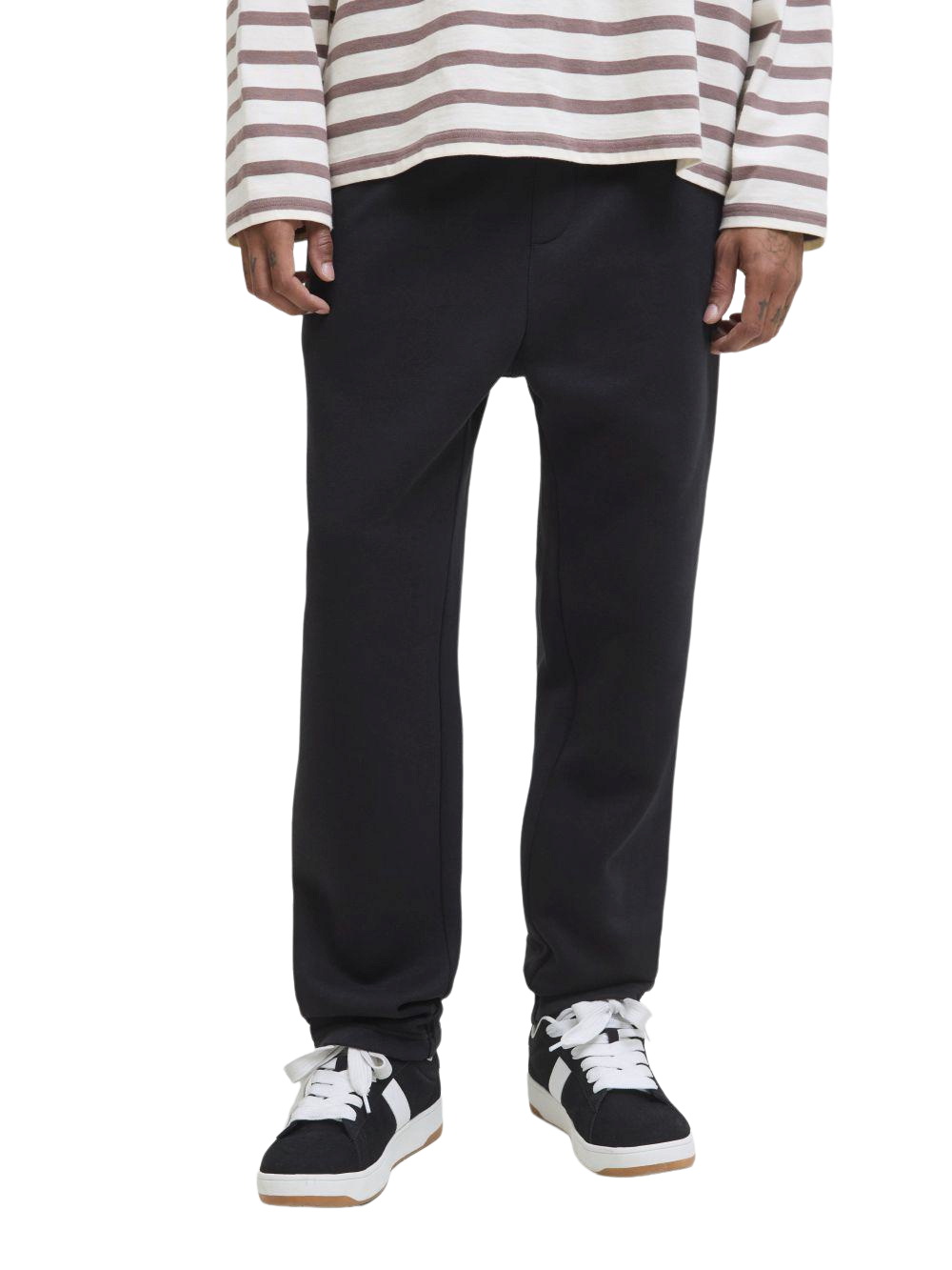 Jack & Jones Herren Jogginghose JPSTKANE BRADLEY UNCUFFED SWT PANTS - Relaxed Fit