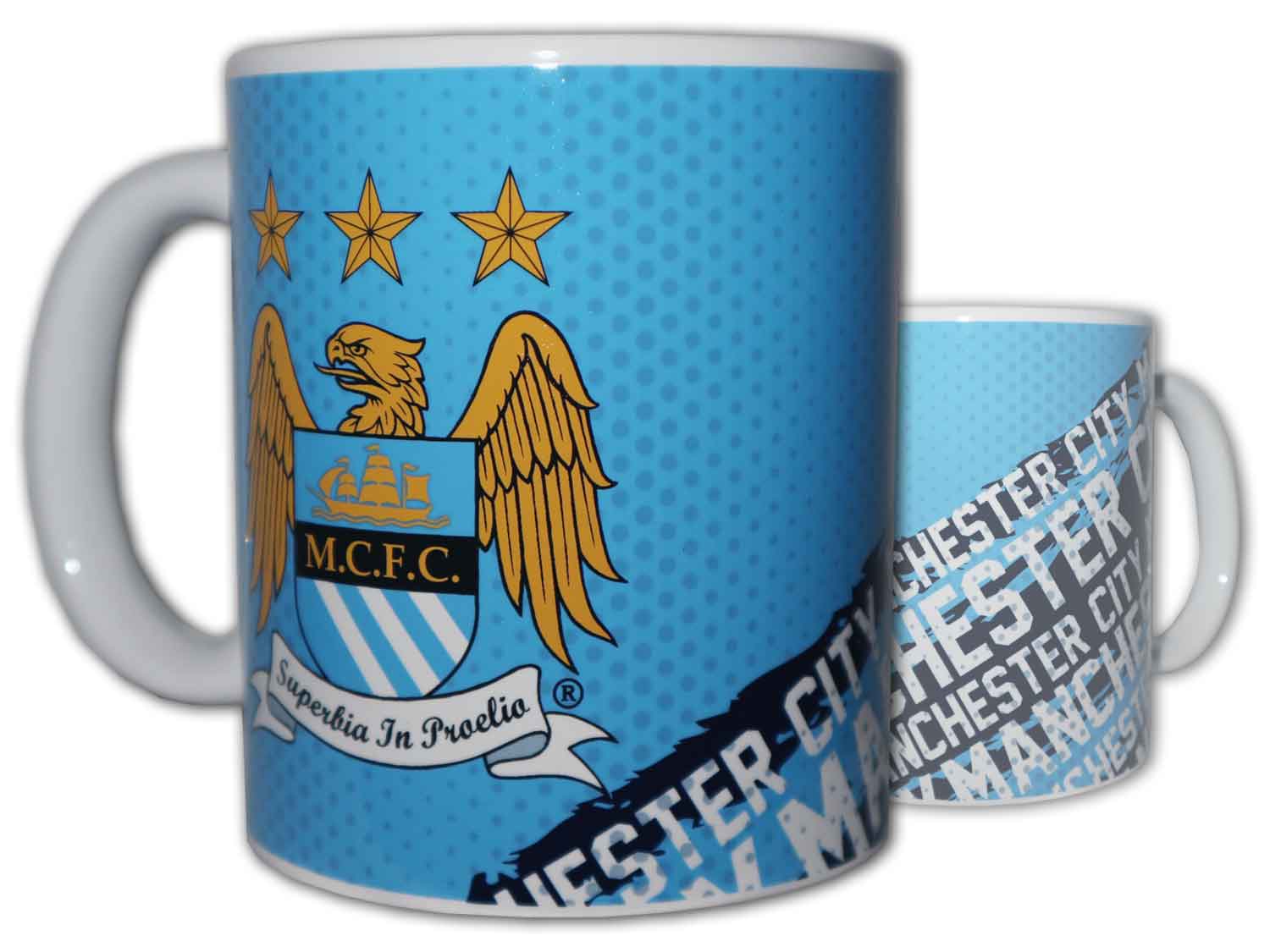 Manchester City Fan Tasse