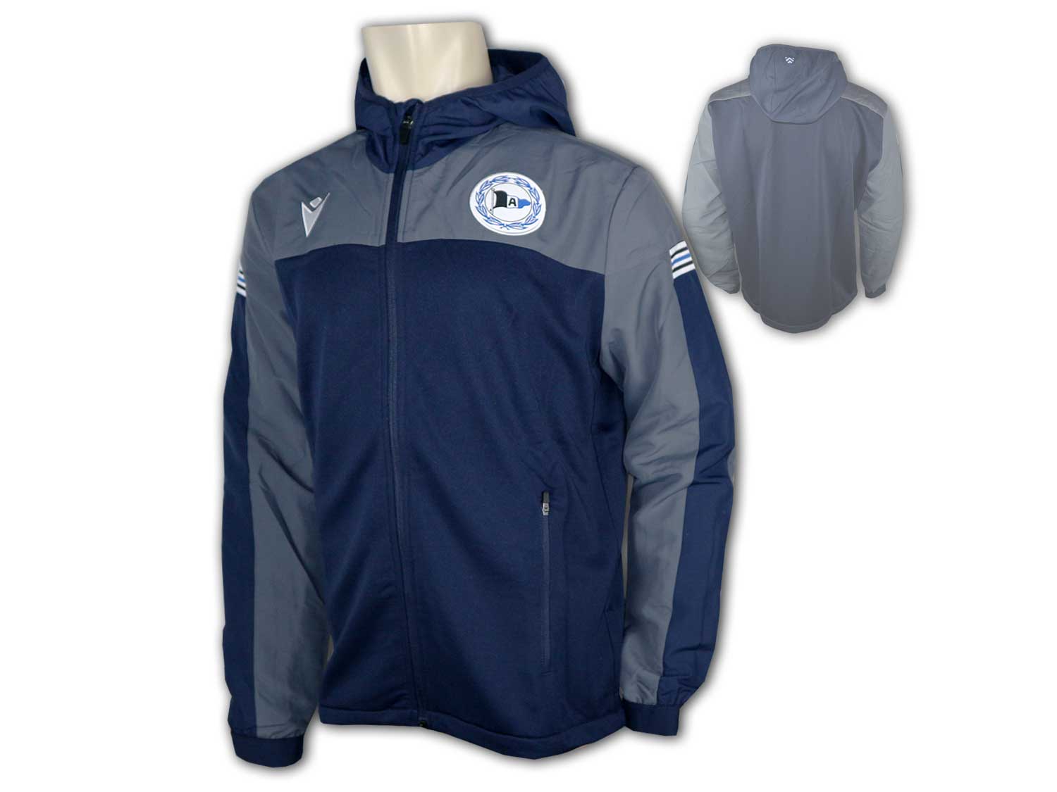 Macron Arminia Bielefeld Warm Up Jacke 22 23