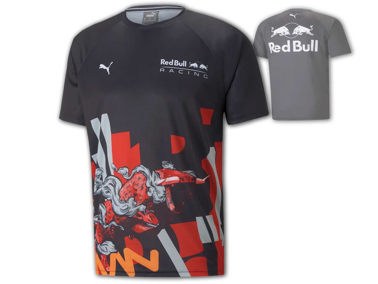 Puma Red Bull Double Bull Tee
