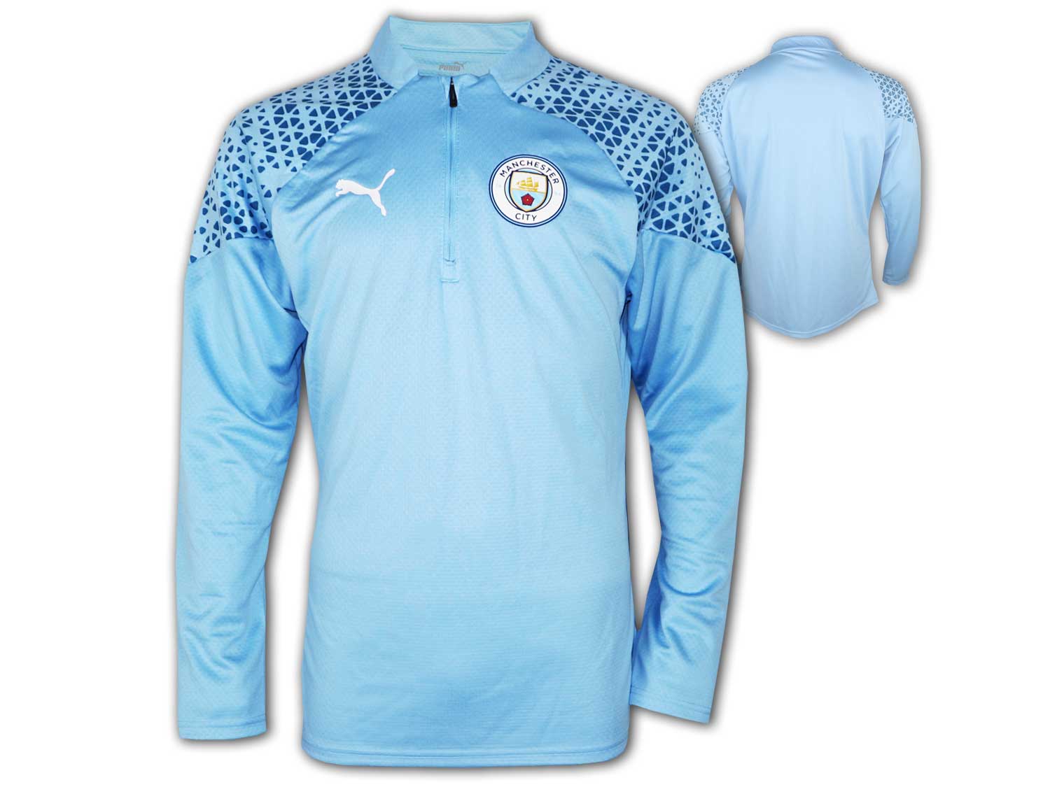 Puma Manchester City 1/4 Zip Trainingstop 23 24