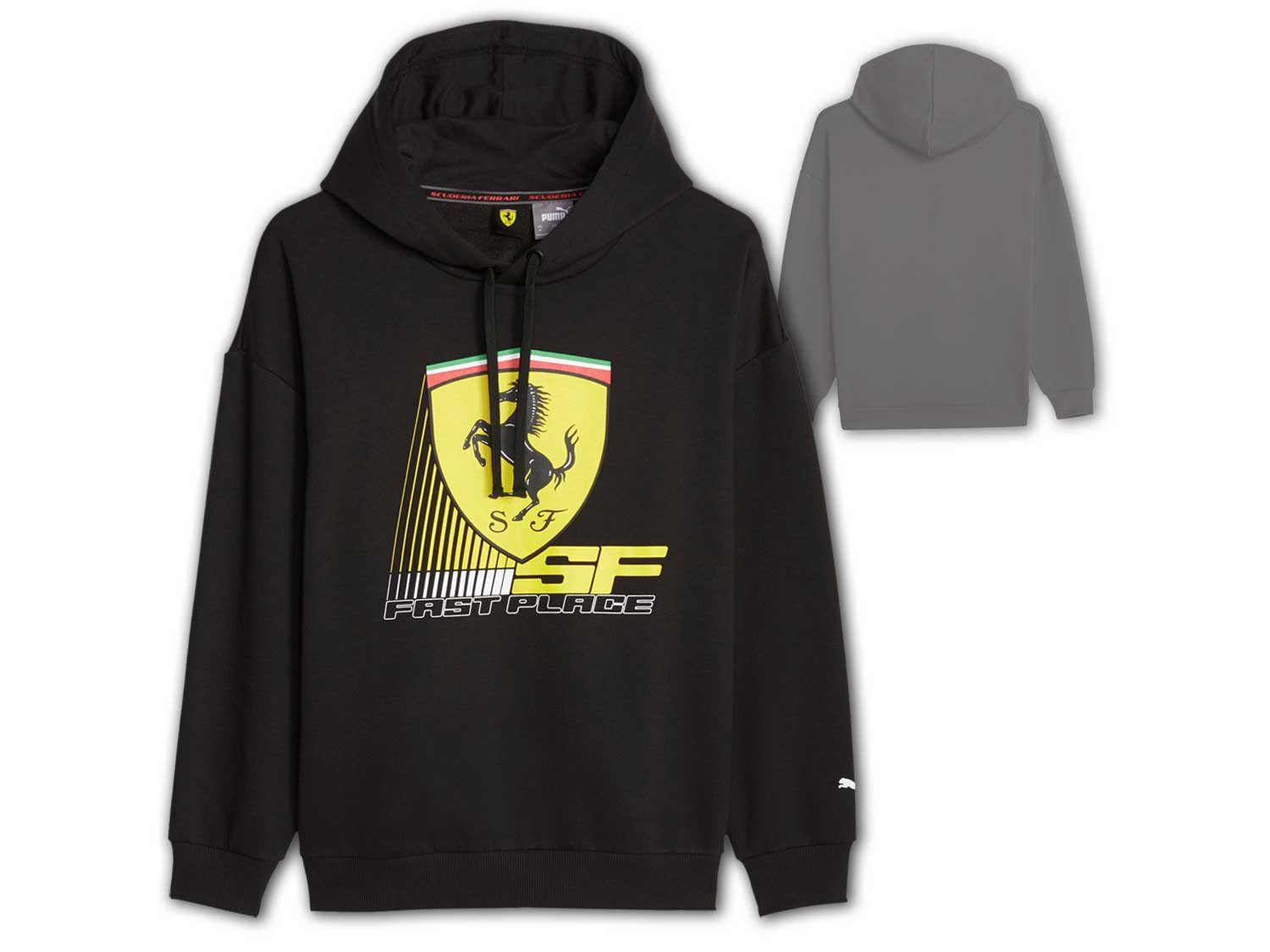 Puma Ferrari Race Colored Big Shield Hoodie