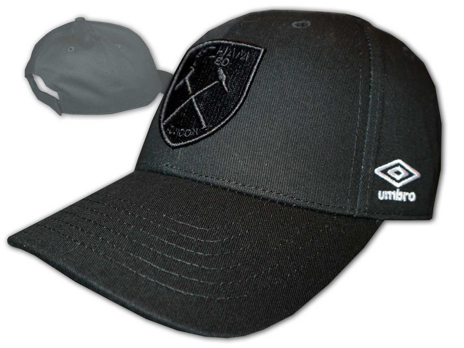 Umbro West Ham United Black 3D Cap