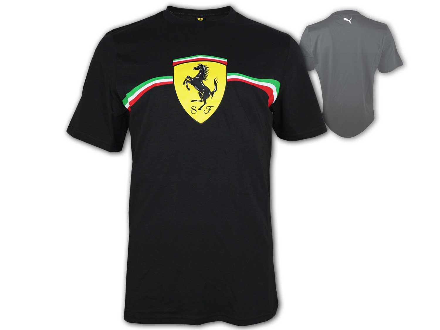 Puma Ferrari Race Big Shield Heritage Tee
