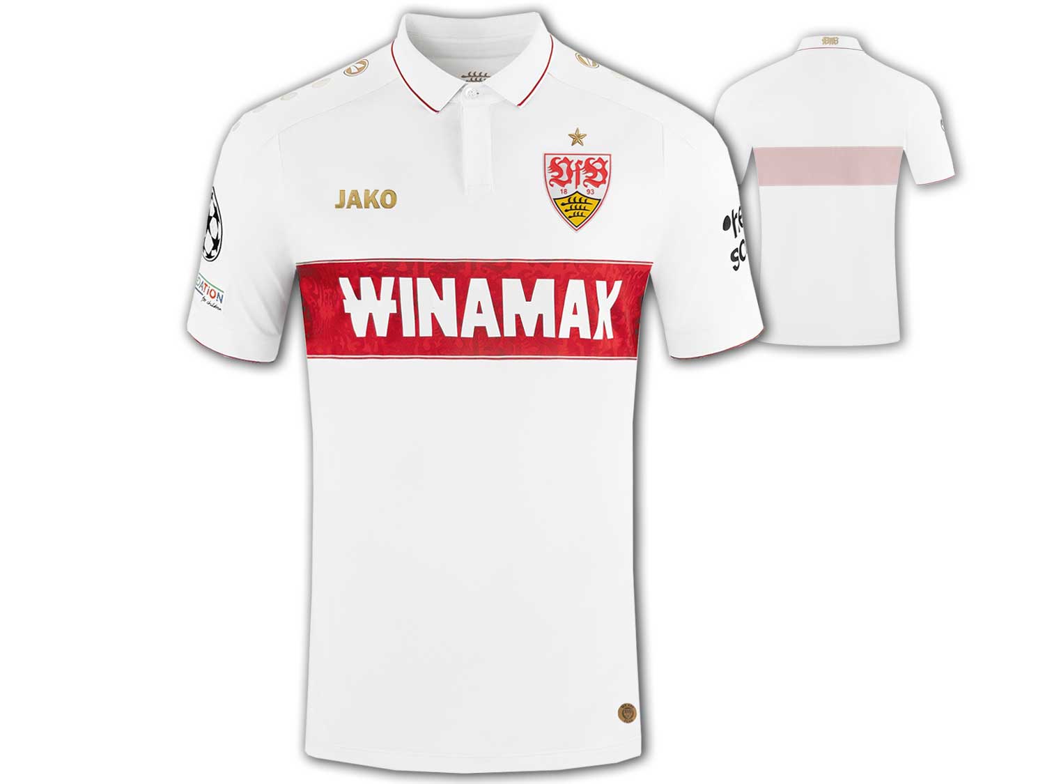 JAKO VfB Stuttgart Trikot International 24 25
