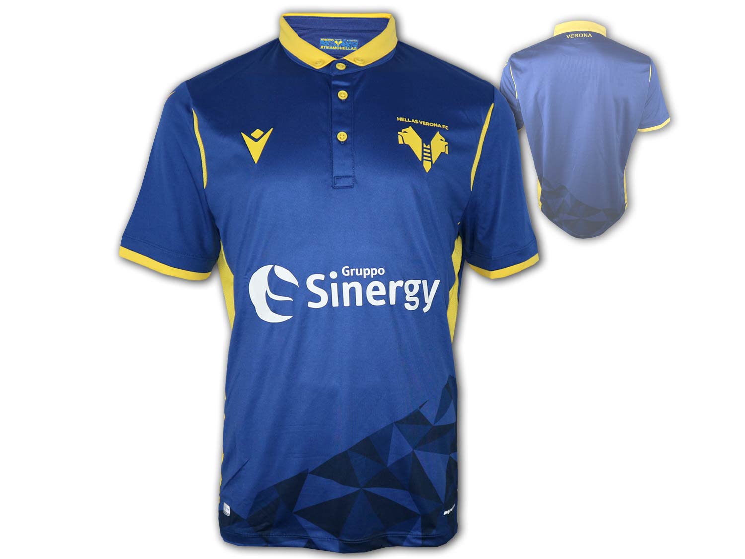 Macron Hellas Verona Heim Trikot 20 21