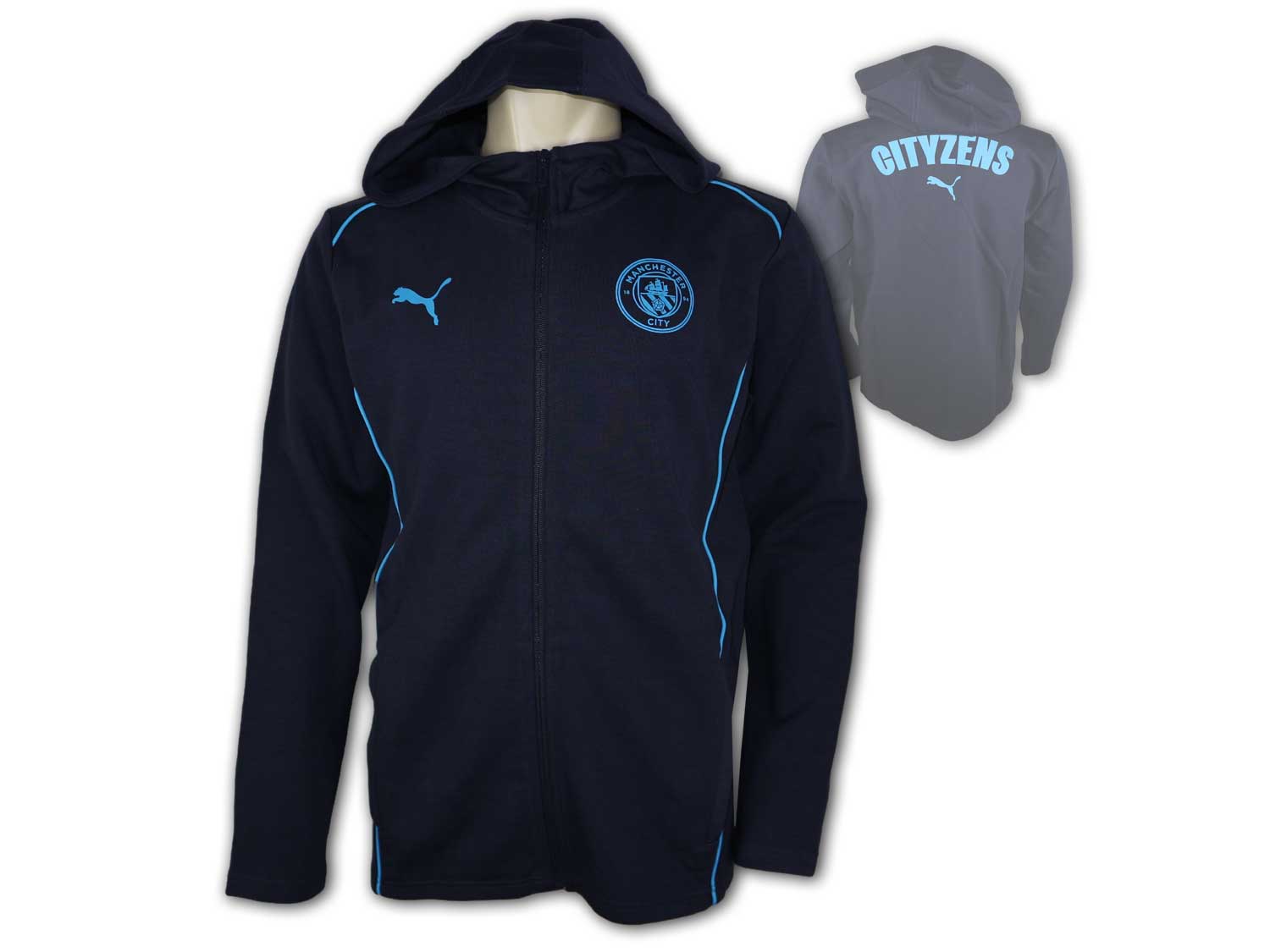 Puma Manchester City Kapuzenjacke 24 25