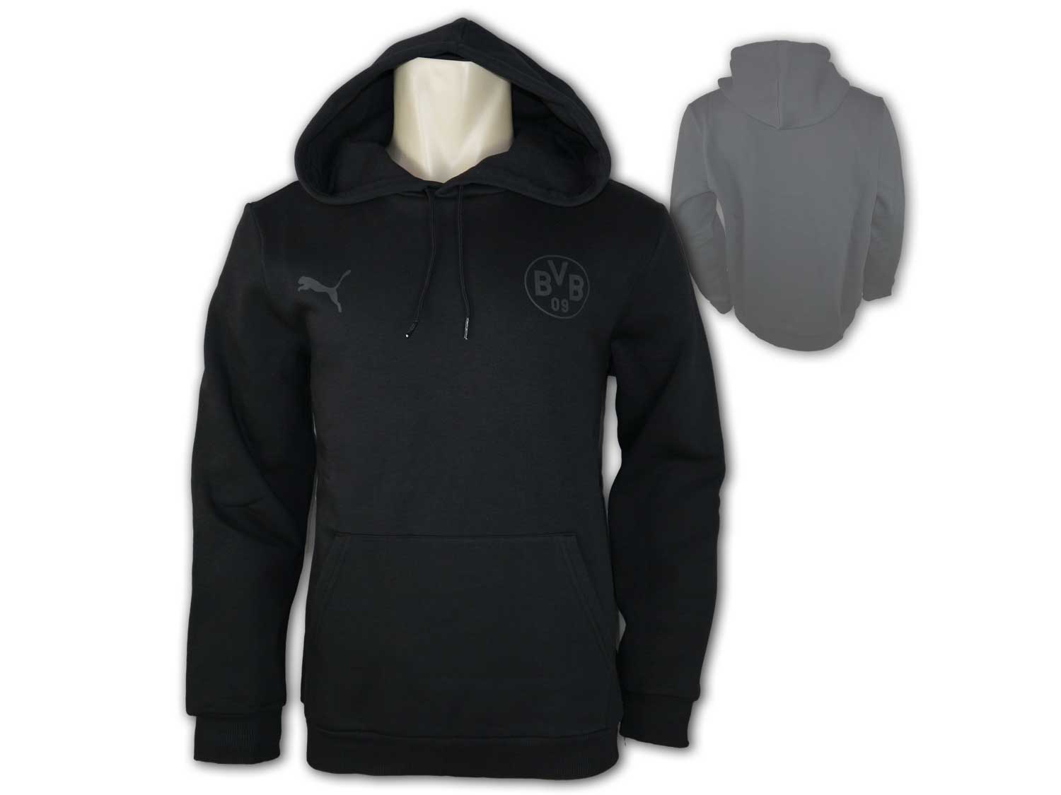 Puma BVB 09 Essential Hoody FL Junior